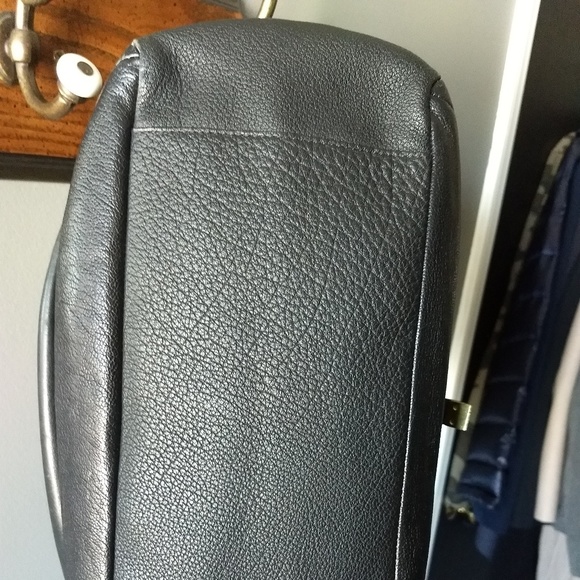 Coach Black Leather Bag - Picture 3 of 6